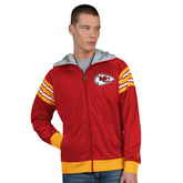 Pro Player Helmet Full-Zip Hooded Track Jacket - Kansas City Chiefs Jackets