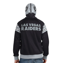 Pro Player Helmet Full-Zip Hooded Track Jacket - Las Vegas Raiders Jackets