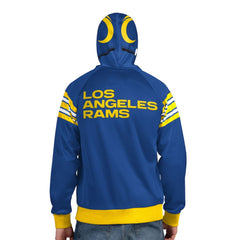Pro Player Helmet Full-Zip Hooded Track Jacket - Los Angeles Rams Jackets