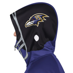 Pro Player Helmet Full-Zip Hooded Track Jacket - Baltimore Ravens Jackets