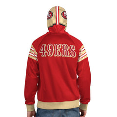 Pro Player Helmet Full-Zip Hooded Track Jacket - San Francisco 49ers Jackets
