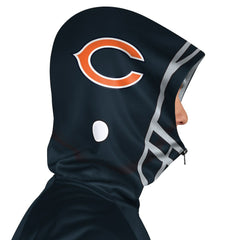 Pro Player Helmet Full-Zip Hooded Track Jacket - Chicago Bears Jackets