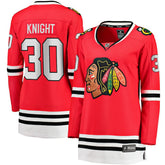 NHL Spencer Knight Chicago Blackhawks Fanatics Women's Home Breakaway Player Jersey