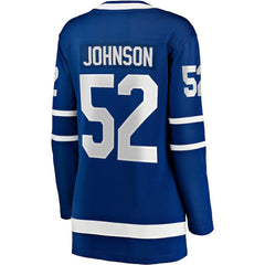 NHL Reese Johnson Toronto Maple Leafs Fanatics Women's Home Breakaway Player Jersey