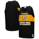Retro Colorblock Tank Top - Pittsburgh Steelers Tops