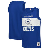 Retro Colorblock Tank Top - Indianapolis Colts Tops