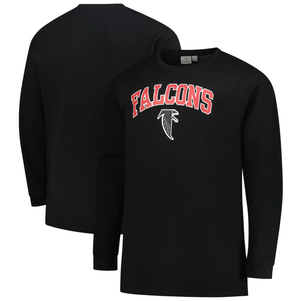 Big & Tall Throwback Thermal Long Sleeve T-Shirt - Atlanta Falcons T-shirts