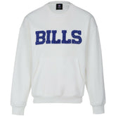 Cuce Women's Chenille Jeweled Sweatshirt - Buffalo Bills Sweatshirts