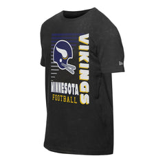 Retro Logo Enzyme Washed Oversized T-Shirt - Minnesota Vikings T-shirts