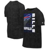 Retro Logo Enzyme Washed Oversized T-Shirt - Buffalo Bills T-shirts