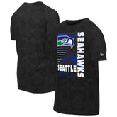 Retro Logo Enzyme Washed Oversized T-Shirt - Seattle Seahawks T-shirts