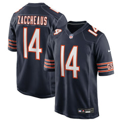 Olamide Zaccheaus Team Game Jersey - Chicago Bears Jerseys