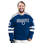 G-III Sports by Carl Banks Adaptive Lord Stanley Crewneck Sweatshirt - Indianapolis Colts Sweatshirts