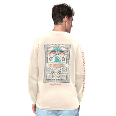 Margaritaville Five O'Clock Henley Long Sleeve T-Shirt - San Francisco 49ers T-shirts