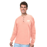 Margaritaville Five O'Clock Henley Long Sleeve T-Shirt - Tampa Bay Buccaneers T-shirts