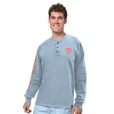 Margaritaville Five O'Clock Henley Long Sleeve T-Shirt - Chicago Bears T-shirts