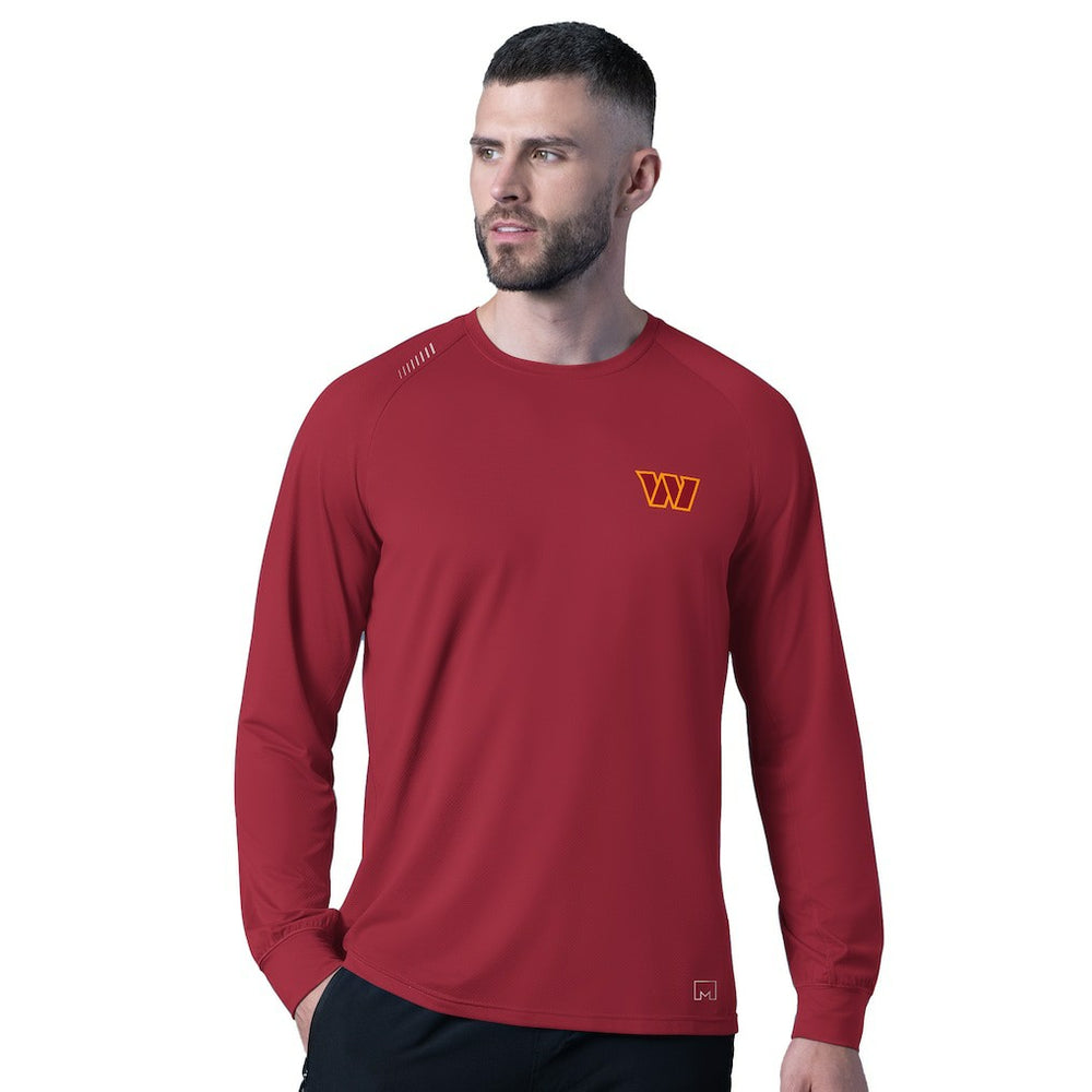MSX by Michael Strahan Forward Long-Sleeve T-Shirt - Washington Commanders T-shirts