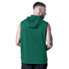 MSX by Michael Strahan Tri-Blend Rebound Sleeveless Hoodie - New York Jets Hoodies