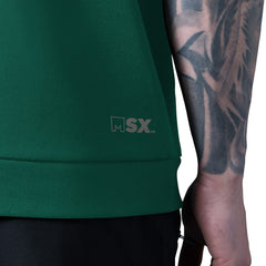 MSX by Michael Strahan Tri-Blend Rebound Sleeveless Hoodie - New York Jets Hoodies