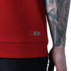 MSX by Michael Strahan Tri-Blend Rebound Sleeveless Hoodie - Kansas City Chiefs Hoodies