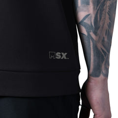 MSX by Michael Strahan Tri-Blend Rebound Sleeveless Hoodie - Pittsburgh Steelers Hoodies