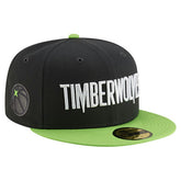New Era Minnesota Timberwolves Statement Edition Jersey Hook 59Fifty Fitted Hat