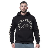 Starter Handoff Fleece Hoodie Sweatshirt - Carolina Panthers Hoodies
