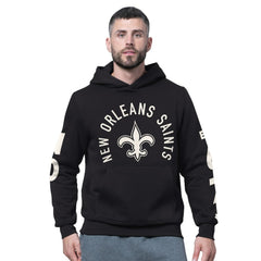 Starter Handoff Fleece Hoodie Sweatshirt - New Orleans Saints Hoodies