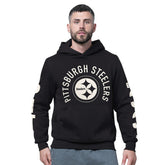 Starter Handoff Fleece Hoodie Sweatshirt - Pittsburgh Steelers Hoodies