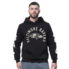Starter Handoff Fleece Hoodie Sweatshirt - Baltimore Ravens Hoodies
