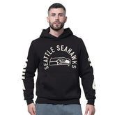 Starter Handoff Fleece Hoodie Sweatshirt - Seattle Seahawks Hoodies