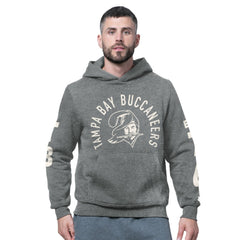 Starter Handoff Vintage Logo Fleece Hoodie Sweatshirt - Tampa Bay Buccaneers Hoodies