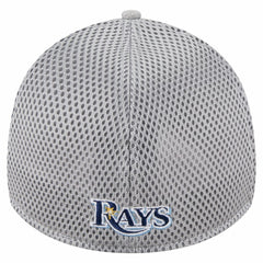 Gray Tampa Bay Rays New Era Visor Paint Splatter 39THIRTY Flex Hat