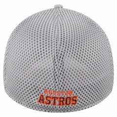 Gray Houston Astros New Era Visor Paint Splatter 39THIRTY Flex Hat