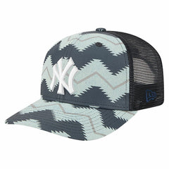 Denim/Navy New York Yankees New Era Aztec Denim 9SEVENTY Adjustable Hat