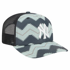 Denim/Navy New York Yankees New Era Aztec Denim 9SEVENTY Adjustable Hat