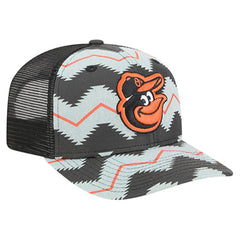 Denim/Black Baltimore Orioles New Era Aztec Denim 9SEVENTY Adjustable Hat