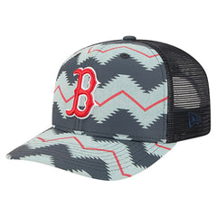 Denim/Navy Boston Red Sox New Era Aztec Denim 9SEVENTY Adjustable Hat