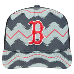 Denim/Navy Boston Red Sox New Era Aztec Denim 9SEVENTY Adjustable Hat
