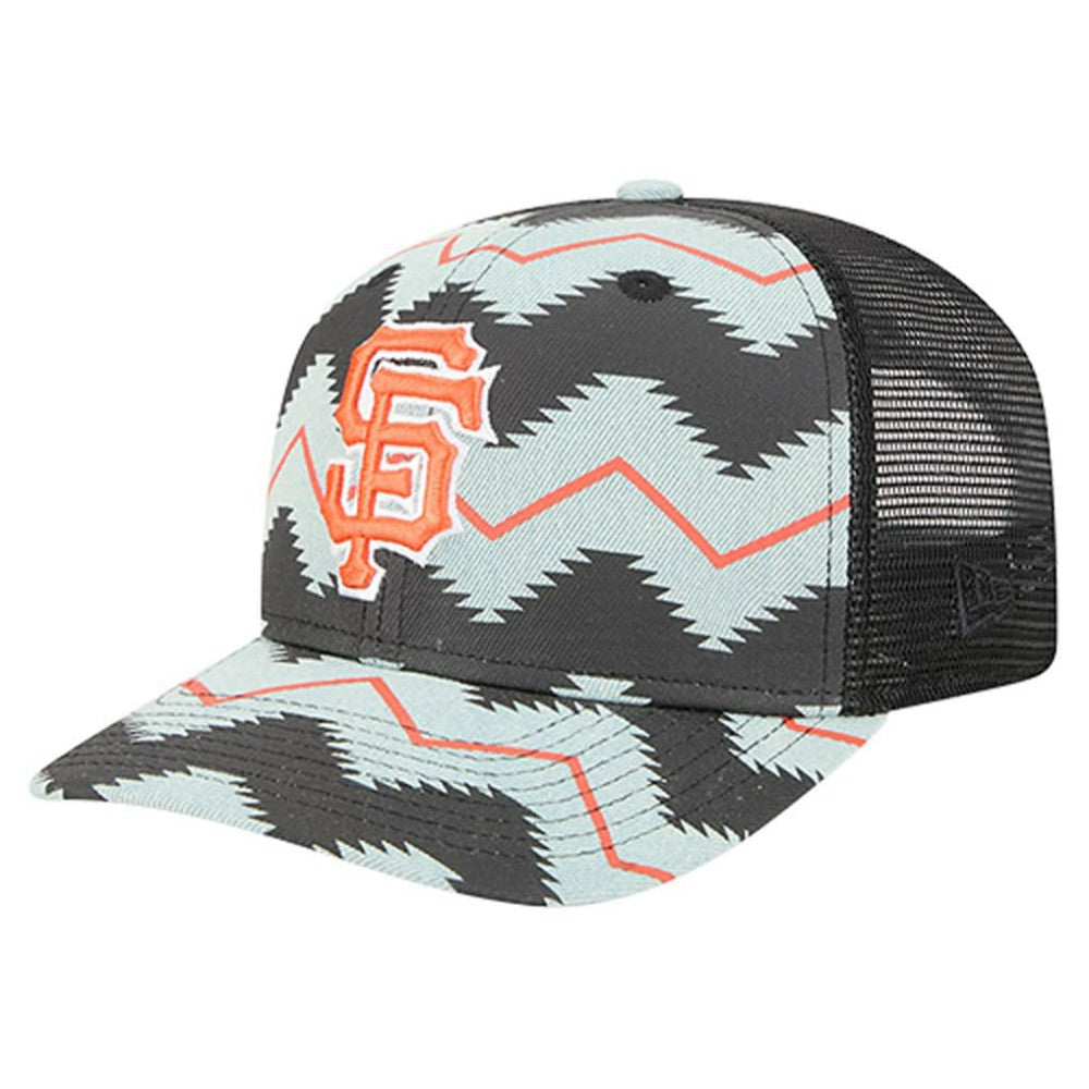 Denim/Black San Francisco Giants New Era Aztec Denim 9SEVENTY Adjustable Hat