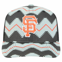 Denim/Black San Francisco Giants New Era Aztec Denim 9SEVENTY Adjustable Hat