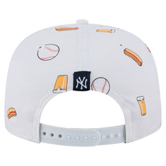 White New York Yankees New Era Team Cheer Rope 19TWENTY Adjustable Hat