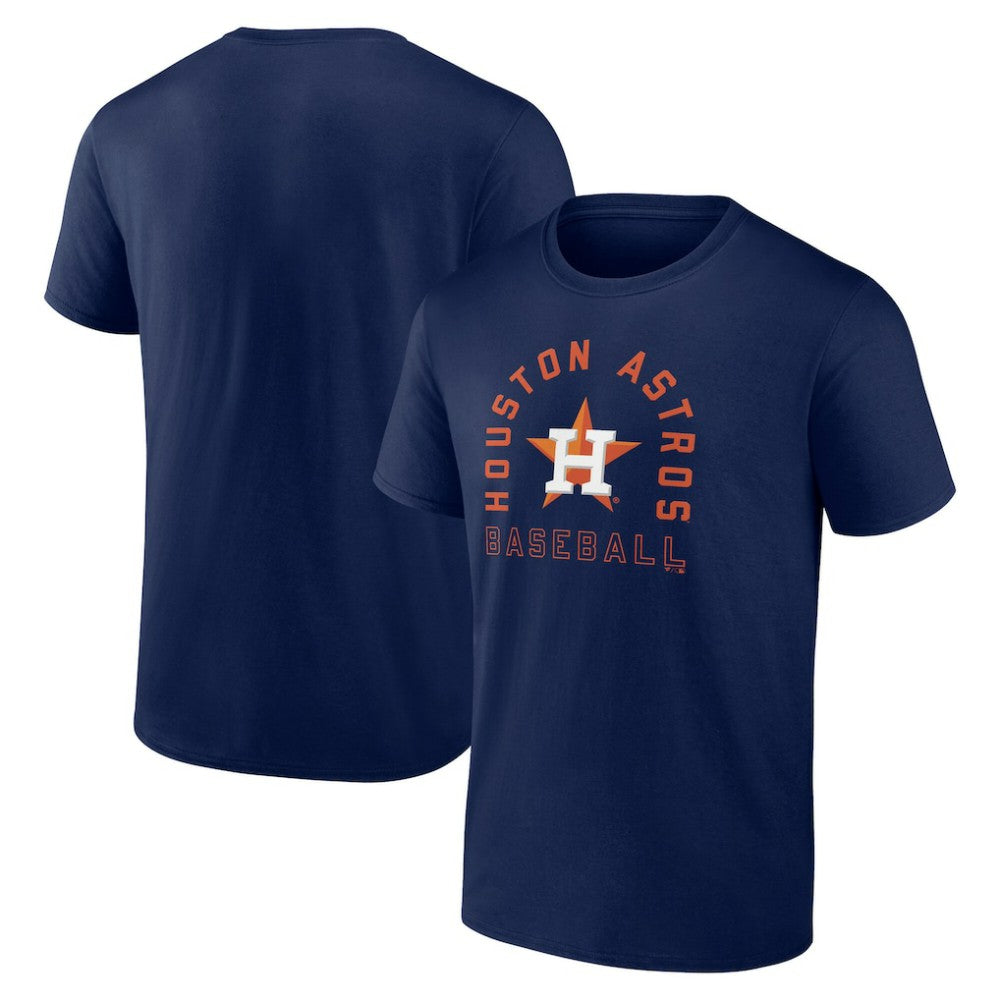 Navy Houston Astros Arch T-Shirt