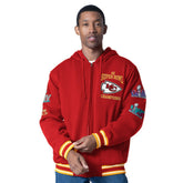 G-III Sports by Carl Banks Power Forward Commemorative Full-Zip Hooded Jacket - Kansas City Chiefs Jackets