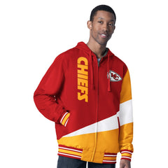 G-III Sports by Carl Banks Dual Threat Reversable Full-Zip Hooded Jacket - Kansas City Chiefs Jackets
