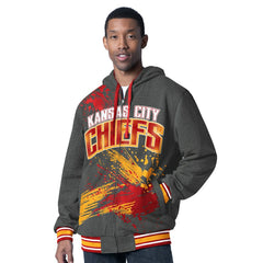 G-III Sports by Carl Banks Dual Threat Reversable Full-Zip Hooded Jacket - Kansas City Chiefs Jackets
