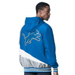 G-III Sports by Carl Banks Dual Threat Reversable Full-Zip Hooded Jacket - Detroit Lions Jackets