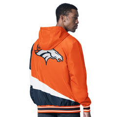G-III Sports by Carl Banks Dual Threat Reversable Full-Zip Hooded Jacket - Denver Broncos Jackets