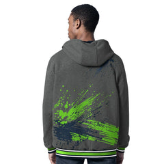 G-III Sports by Carl Banks Dual Threat Reversable Full-Zip Hooded Jacket - Seattle Seahawks Jackets
