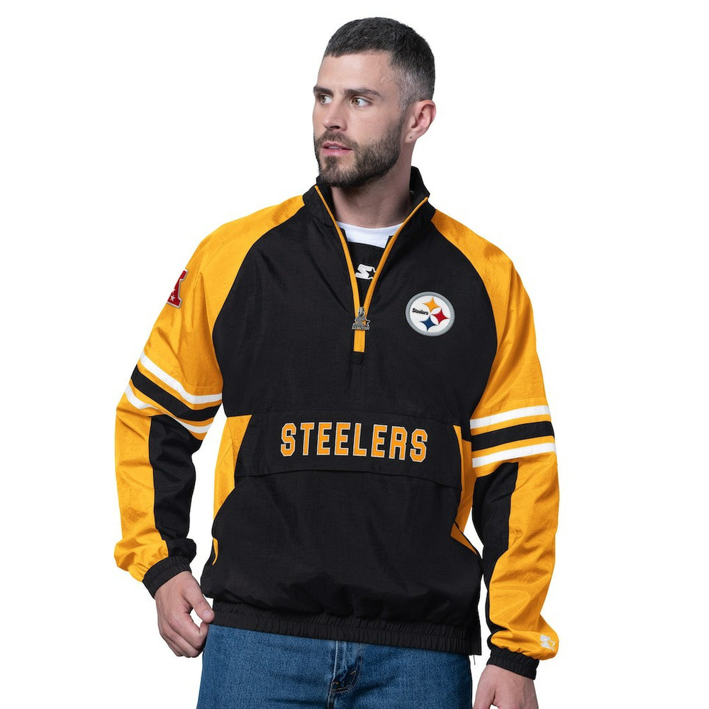Starter Prospect Half-Zip Pullover - Pittsburgh Steelers Pullover
